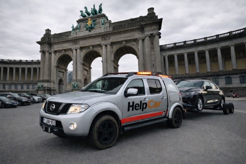 Dépanneuse HELPCAR équipe Bruxelles