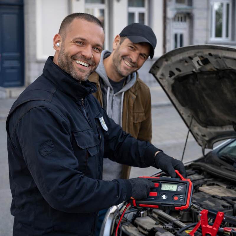 Intervention dépannage HELPCAR Saint-Josse Bruxelles