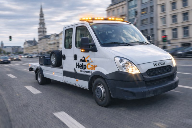 Dépanneuse en déplacement Bruxelles
