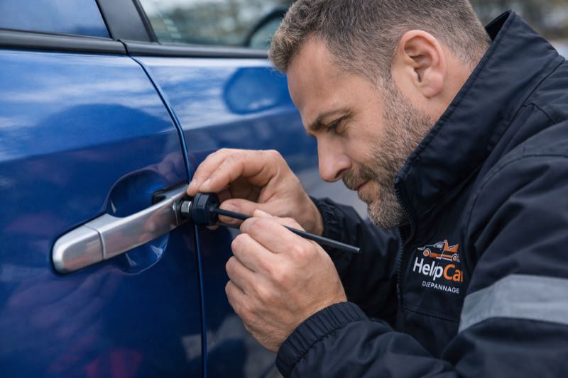 Dépanneur HELPCAR crochetage ouverture porte voiture Bruxelles