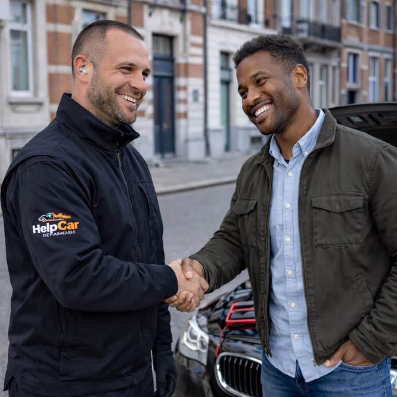 Client satisfait HELPCAR Dépannage
