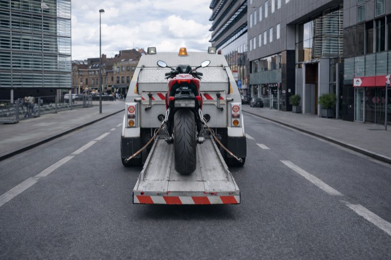 Remorquage moto Bruxelles