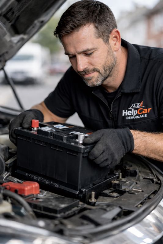 Remplacement batterie voiture Bruxelles